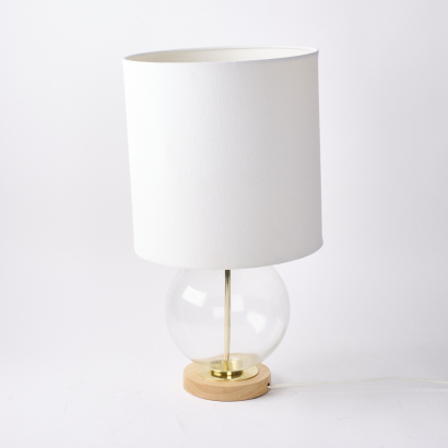 A Glass Based Contemporary Lamp Shade