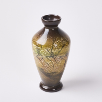 A Japanese Made Egyptian Ware Vase