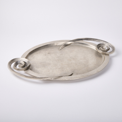 A Pewter Serving Tray