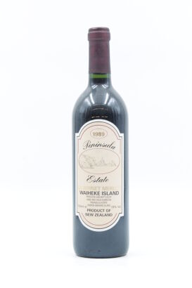 (1) 1989 Peninsula Estate Cabernet Merlot, Waiheke Island  