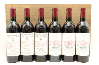(1) 2006-2011 Vega Sicilia Tinto Valbuena 5&nbsp;Vertical, Ribera del Duero, 6 Bottles Sold as One Lot