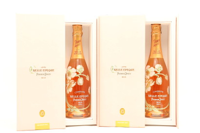 (2) 2002 Perrier-Jouet Belle Epoque - Fleur de Champagne Brut Rose Millesime, Champagne (GB)