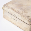 A Silver Cigar Box with Monogram 'JPH' - 3