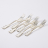 Six Sterling Silver Forks