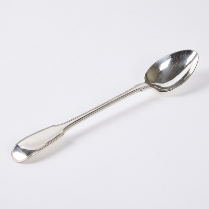 A Silver Serving Spoon