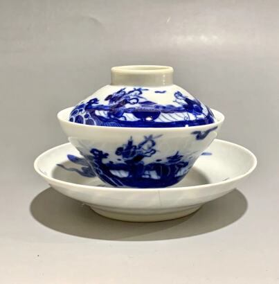 A Chinese Qing Dynasty Daoguang Period Tea Set