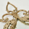 A 24 Carat Gold Plated Gilt Mirror - 2