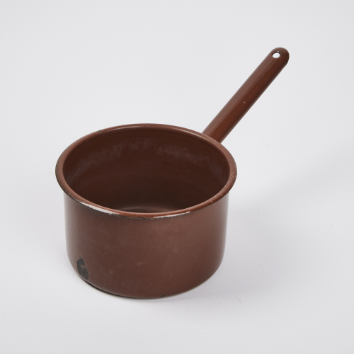 A Vintage Enamel Pot