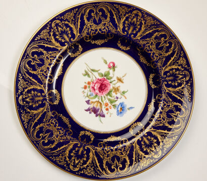 A Royal Worcester Plate