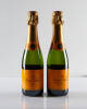 (2) NV Veuve Clicquot Ponsardin 375ml