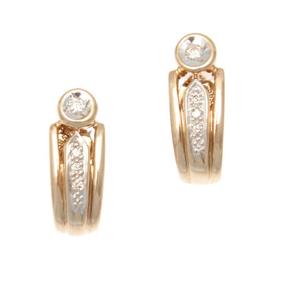 14ct Diamond Earrings