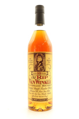 (1) Old Rip Van Winkle Handmade 10 Year Old Kentucky Straight Bourbon Whiskey, 53.5% ABV, 750ml