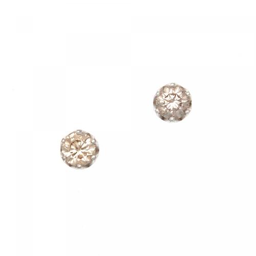 18ct White Gold Diamond Earrings