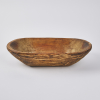 A Rectangular Wood Serving Dish