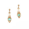 9ct Emerald Earrings