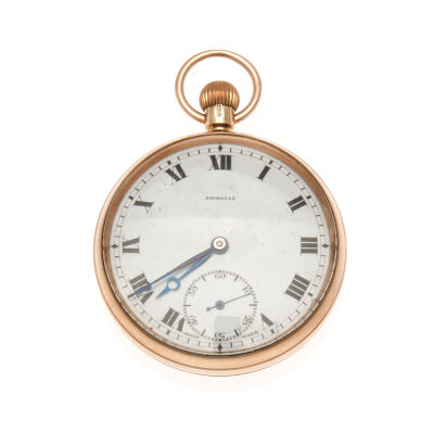 A 9ct Pinnacle Pocket Watch