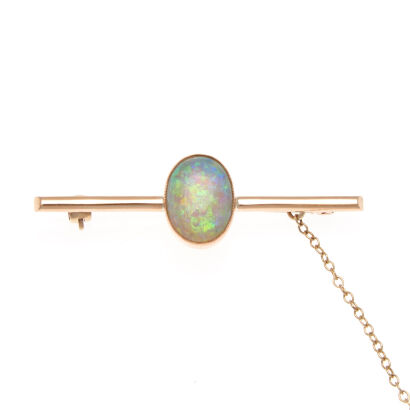 9ct Opal Brooch