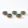 A Set of Six Cloisonne Egg Cups