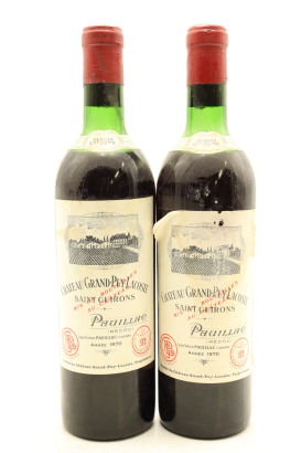 (2) 1970 Chateau Grand-Puy-Lacoste, Pauillac (MS)