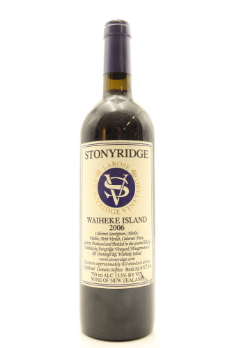 (1) 2006 Stonyridge Vineyard Larose, Waiheke Island