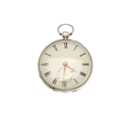 A Duplex Pocket Watch