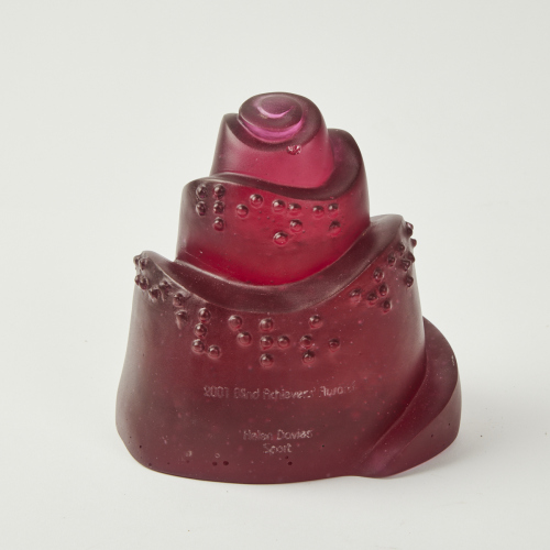 A Jo Nuttal Rose Formed Sculpture