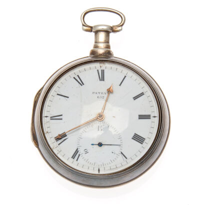 A Pair Cased Rack Lever Pocket Watch