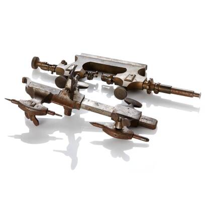 Two Victorian Brass & Steel Watchmakers Tools