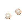 21ct Pearl Stud Earrings