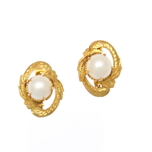 14ct Pearl Earrings