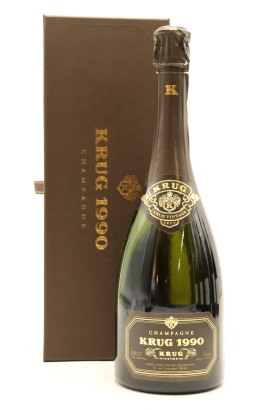 (1) 1990 Krug Vintage Brut, Champagne [JR17.5] [RP95] [WE96] [WS97](GB)