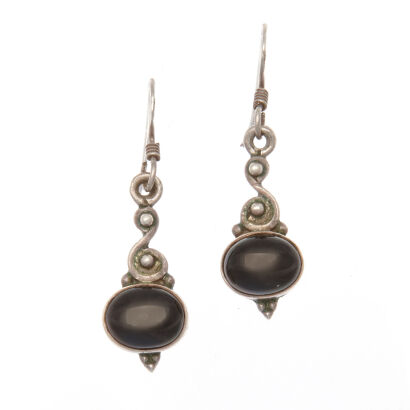 Onyx earrings