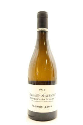 (1) 2016 Benjamin Leroux Les Embazees, Chassagne-Montrachet Premier Cru [JR16]