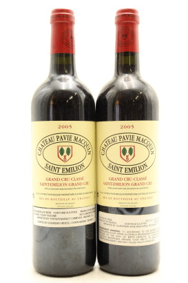 (2) 2005 Chateau Pavie Macquin, Saint-Emilion Grand Cru [JR16.5] [RP96]