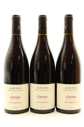 (3) 2015 Domaine Alain Voge Cornas Les Chailles, Rhone [JR17] [WS95]