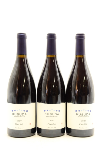 (3) 2020 Kusuda Pinot Noir, Martinborough