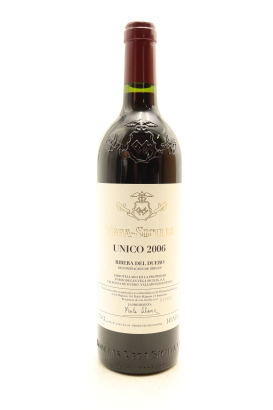 (1) 2006 Vega Sicilia Unico Gran Reserva, Ribera del Duero [JR17.5] [RP96] [WE96] [WS94]