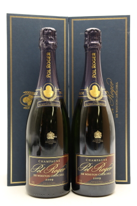 (2) 2009 Pol Roger Cuvee Sir Winston Churchill Brut, Champagne [JR17.5] [RP96] [WE97] (GB)
