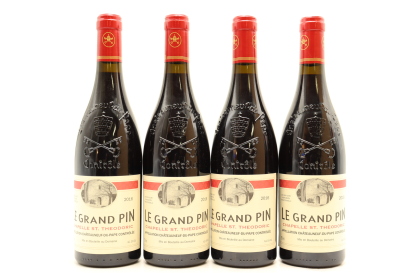 (4) 2016 Chapelle Saint Theodoric Chateauneuf-du-Pape Le Grand Pin, Rhone [JR16] [WE95]
