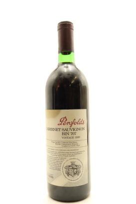 (1) 1989 Penfolds Bin 707 Cabernet Sauvignon