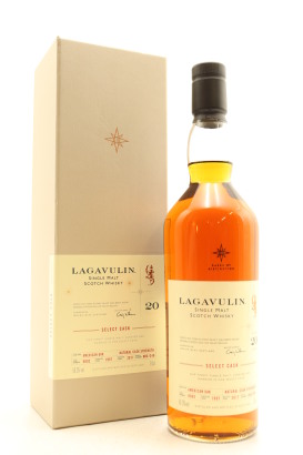 (1) Lagavulin Cask Of Distinction Select Cask 20 Year Old Single Malt Scotch Whisky, Bottle# 003/240 Cask# 02, 56.3% ABV (GB)