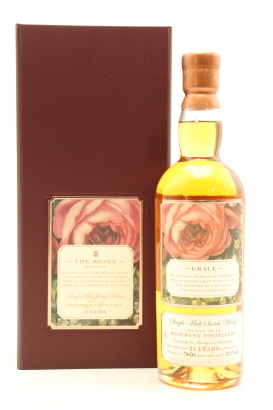 (1) Rosebank The Roses Edition IV Grace 21 Year Old Single Malt Scotch Whisky, 52.6% ABV (GB)