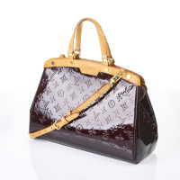 Louis Vuitton Amarante Monongram Brea MM Bag