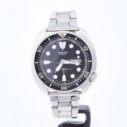 Stainless Steel, 44mm Seiko " Turtle" Divers Automatic Wristwatch, circa 1970's