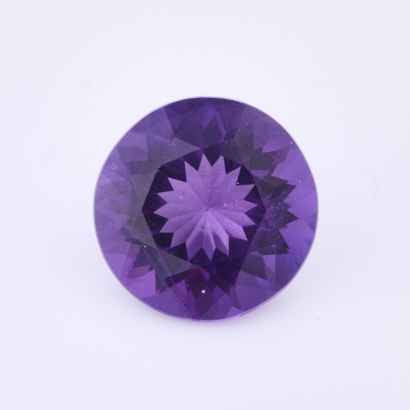 Loose 8.60ct Round Cut Amethyst