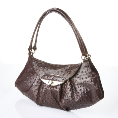 Furla, Ostrich Handbag