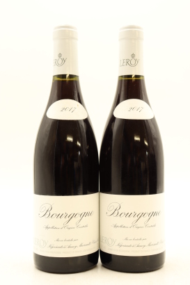 (2) 2017 Domaine Leroy Bourgogne Rouge, Burgundy