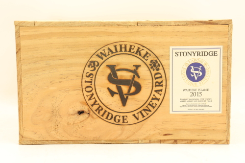 (6) 2015 Stonyridge Vineyard Larose, Waiheke Island (OWC)