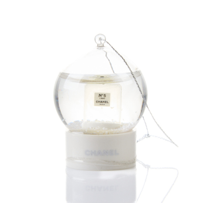 Chanel Mini No.5 Snow Globe Decoration with Box