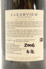 (1) 2006 Clearview Estate Old Olive Block, Hawke's Bay, 6000ml - 4